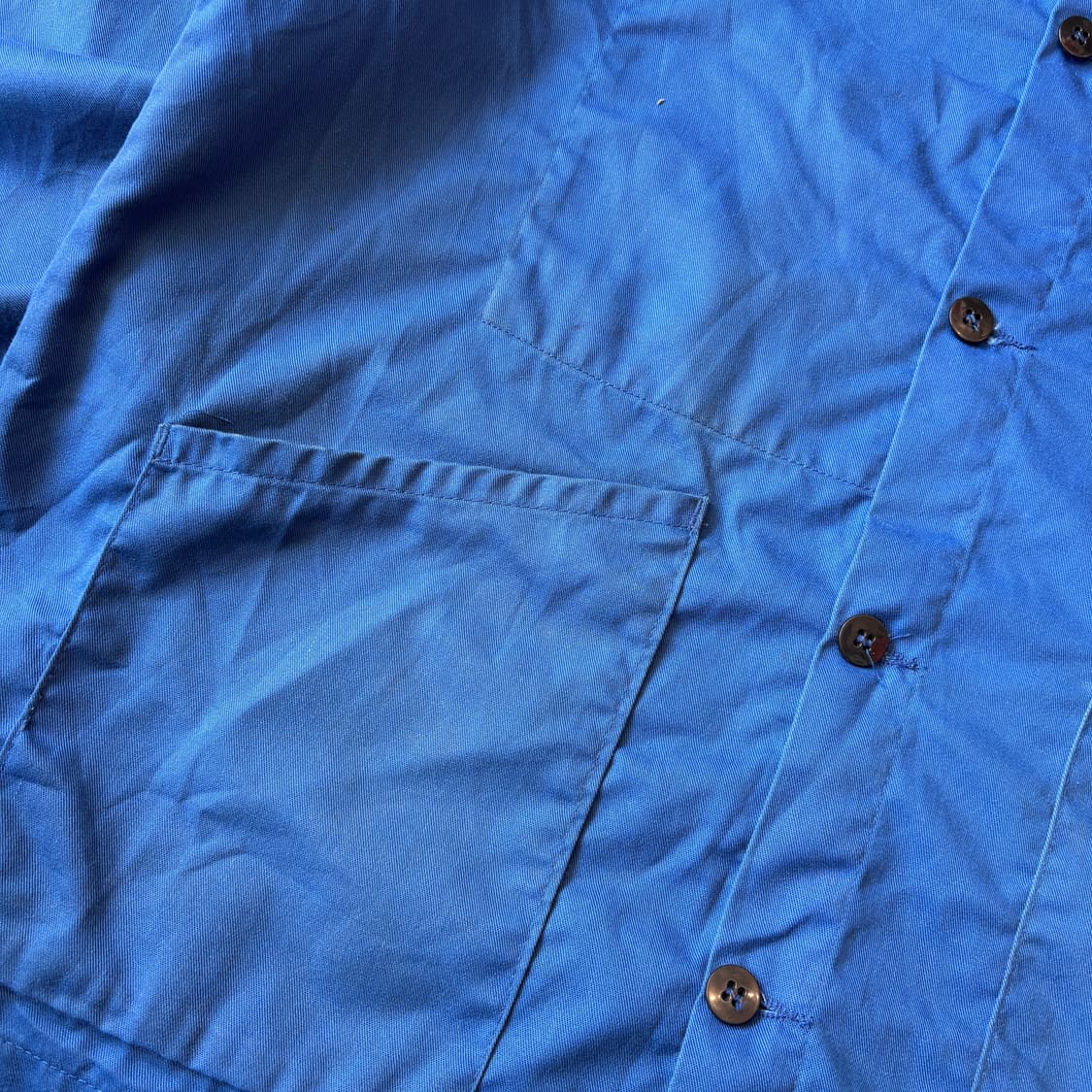 90년대 빈티지 프랑스 생산 프렌치 워크 트윌코튼 자켓 상품이미지5