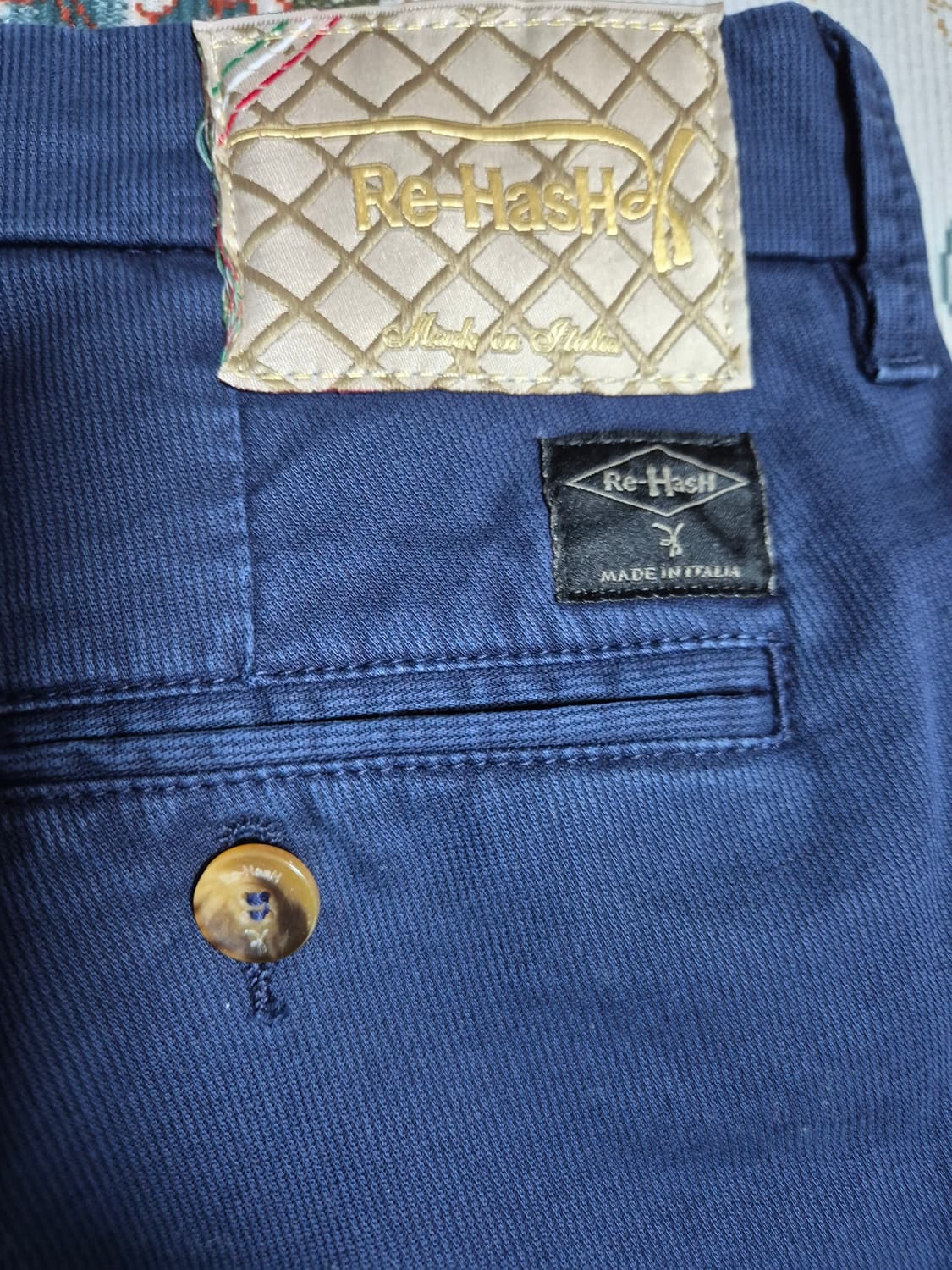 이태리 리하시(RE-HASH) 면바지/34 상품이미지3