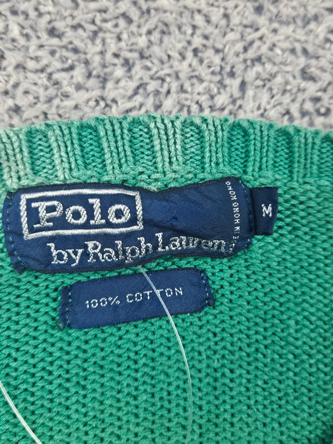 폴로랄프로렌 다잉워시드 커스텀 니트 스웨터 ( M ) / 10669 상품이미지9