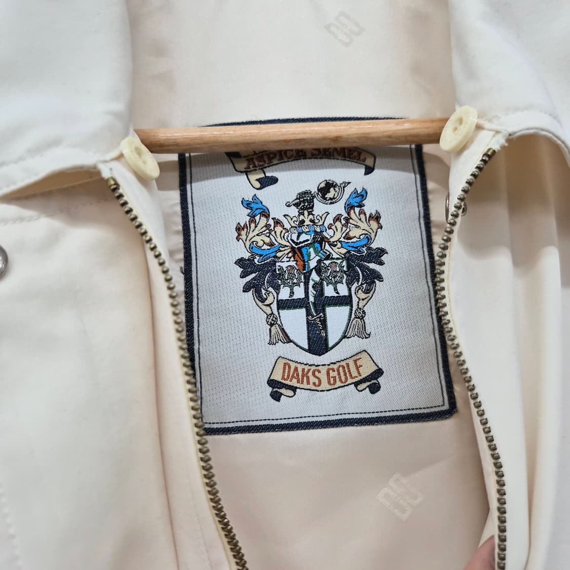 닥스 아이보리 바람막이 자켓 남성 XL 상품이미지5