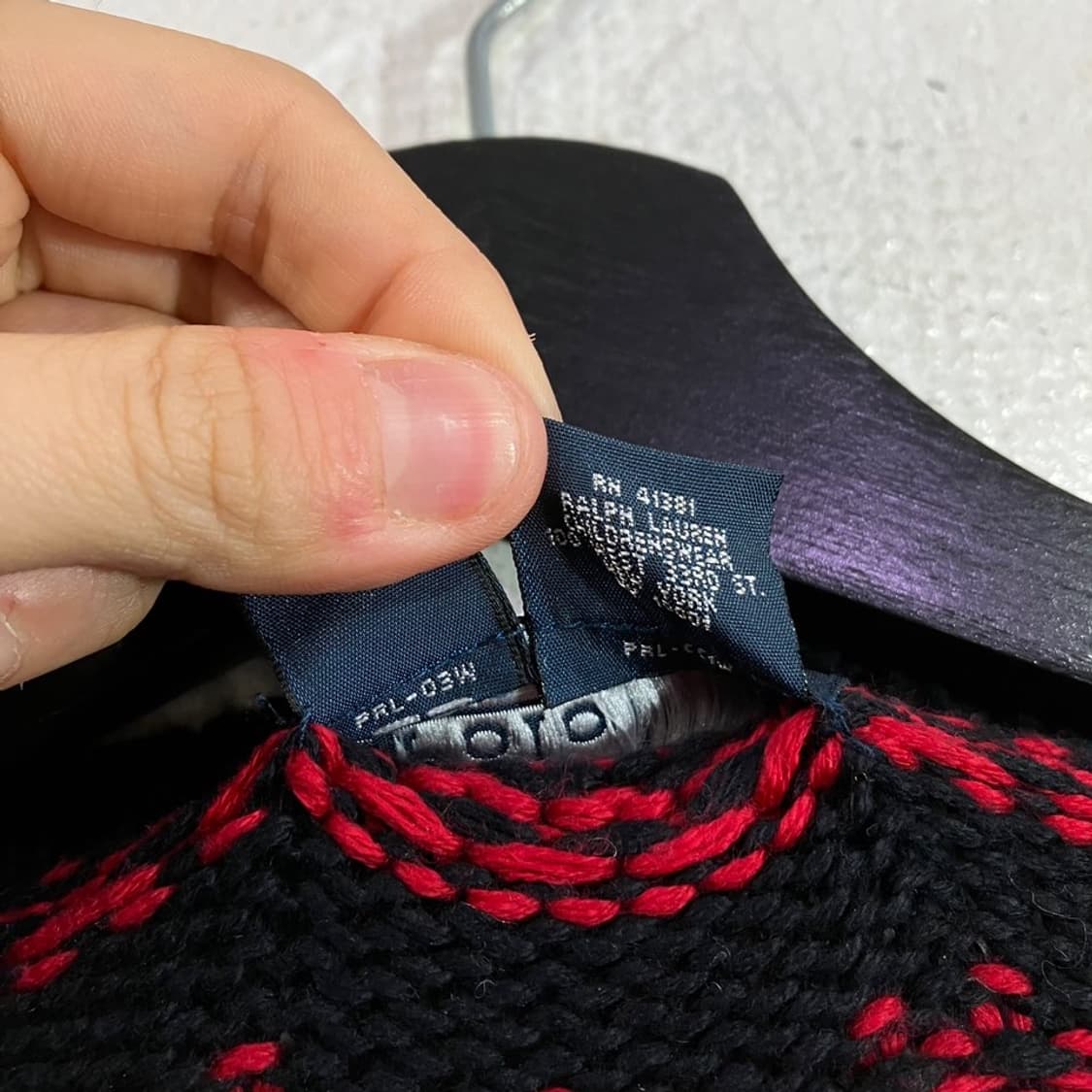 폴로 랄프로렌 노르딕 니트 상품이미지6