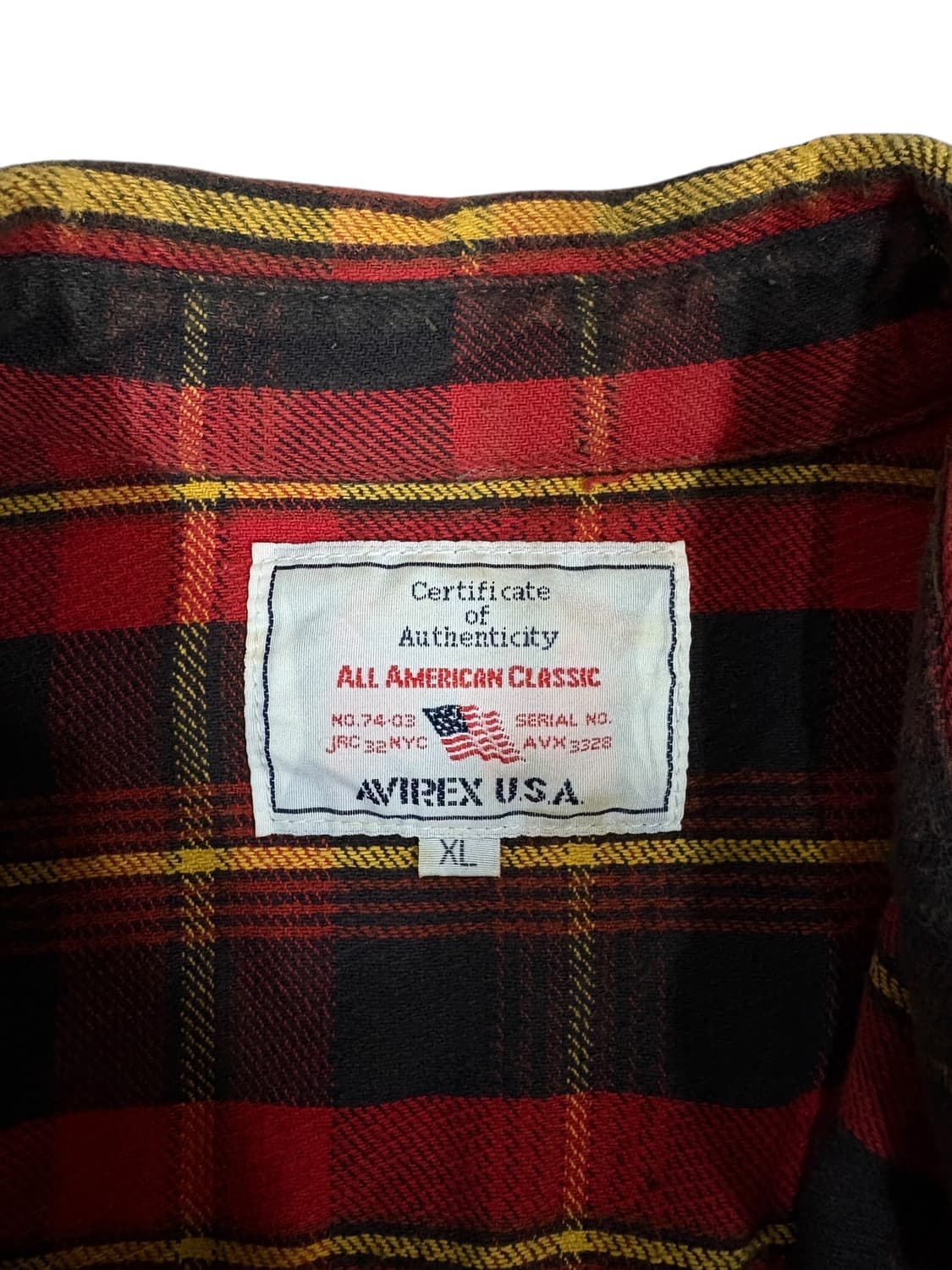 Avirex 웨스턴 헤비 셔츠 상품이미지4