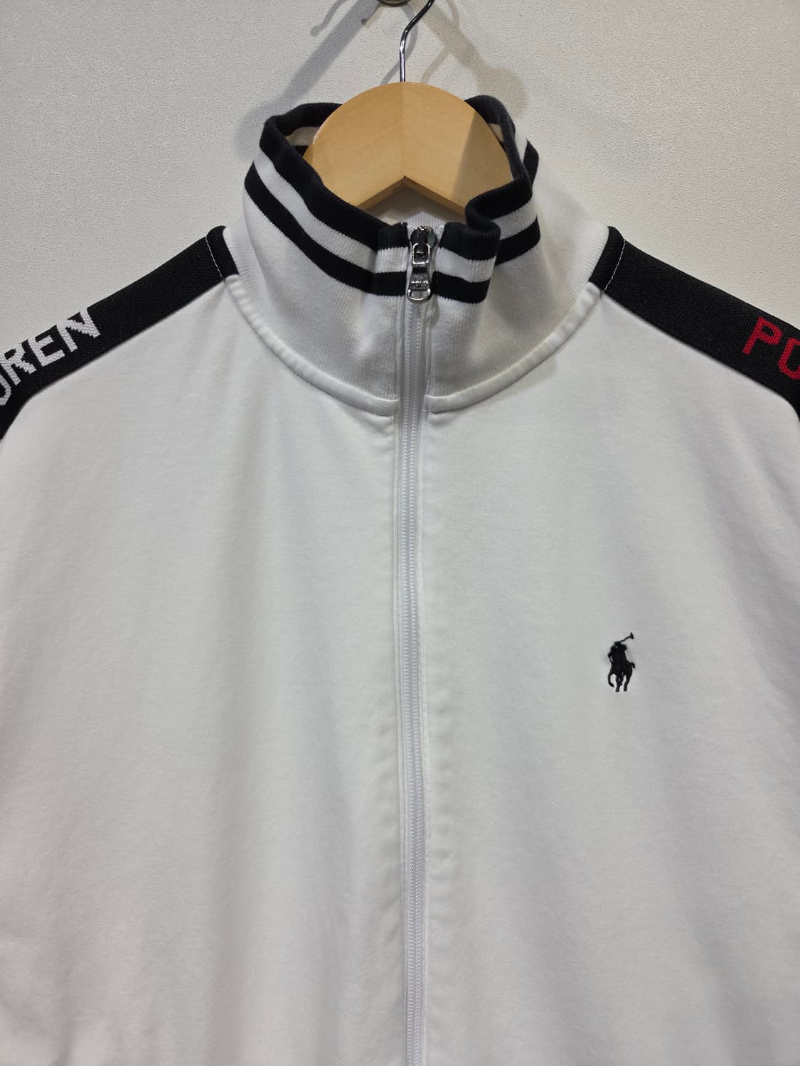 폴로 랄프로렌 로고 테이프 트랙 집업 자켓 상품이미지3