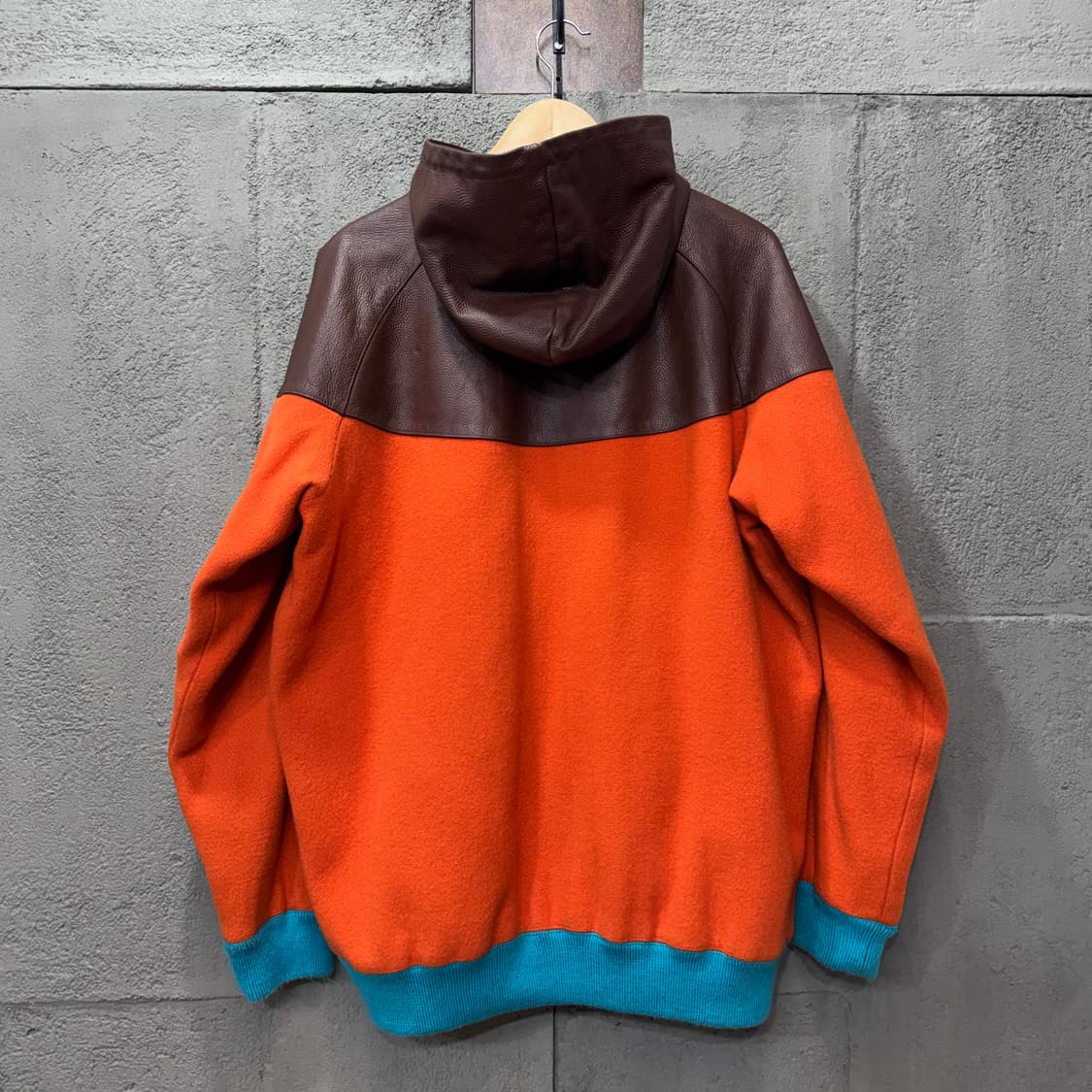 X-LARGE 카우하이드 레더 바시티 자켓 (XL)   상품이미지3