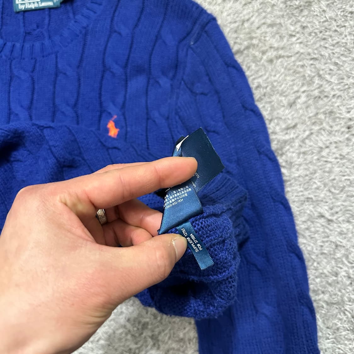 [95] 폴로 케이블니트 상품이미지4