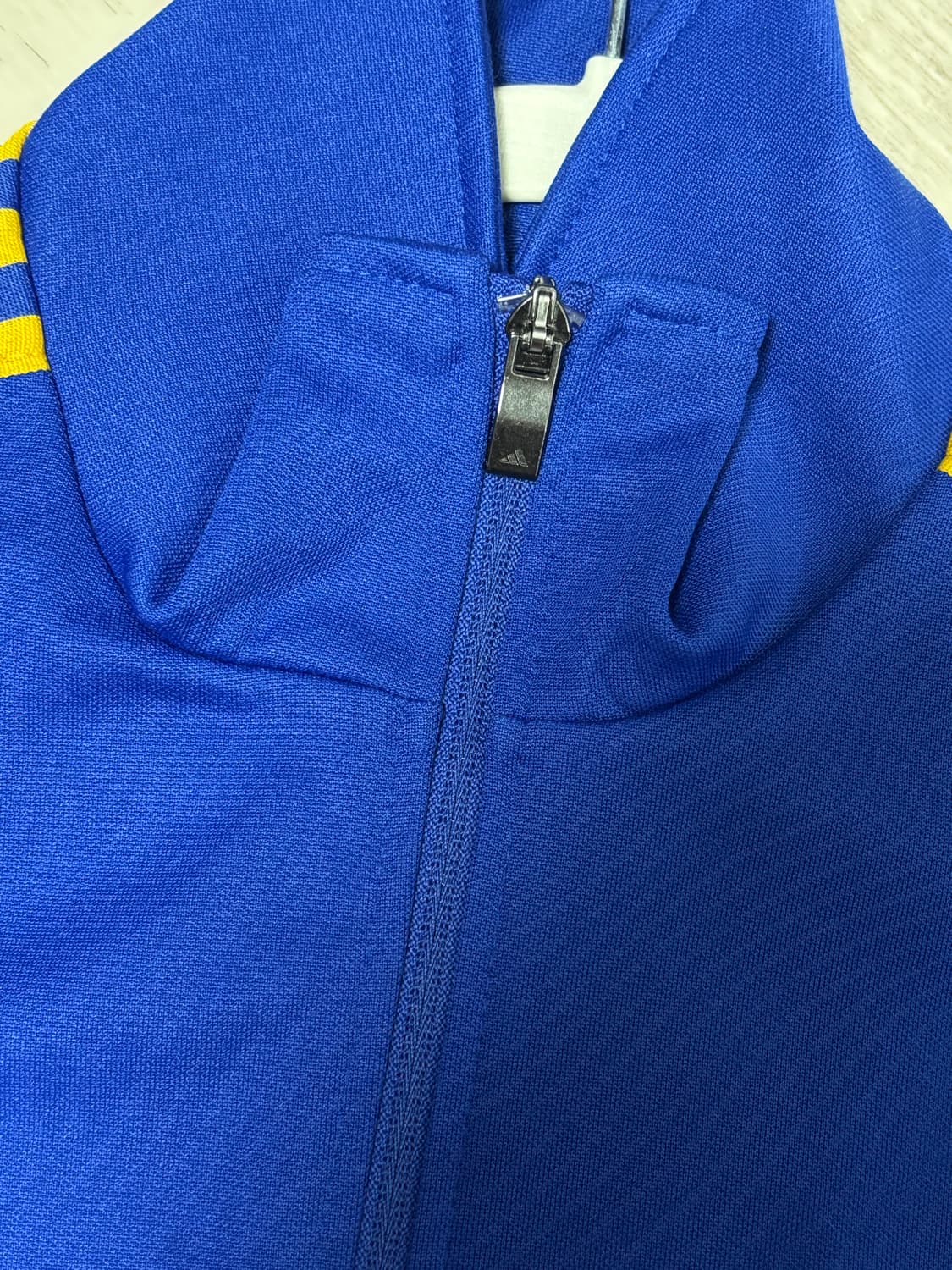 (새상품) 아디다스 져지 클래식 블루 일론 옐로우 트랙탑 상품이미지2