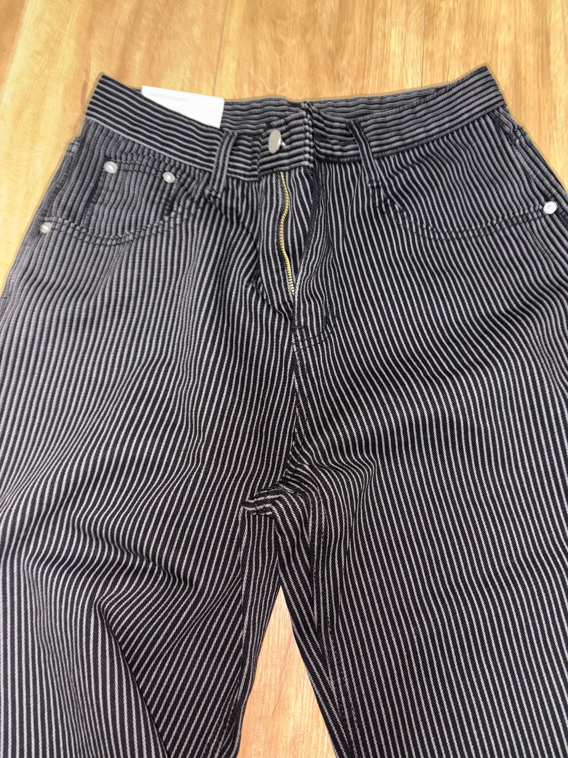 Stripe Cotton Pants 상품이미지1