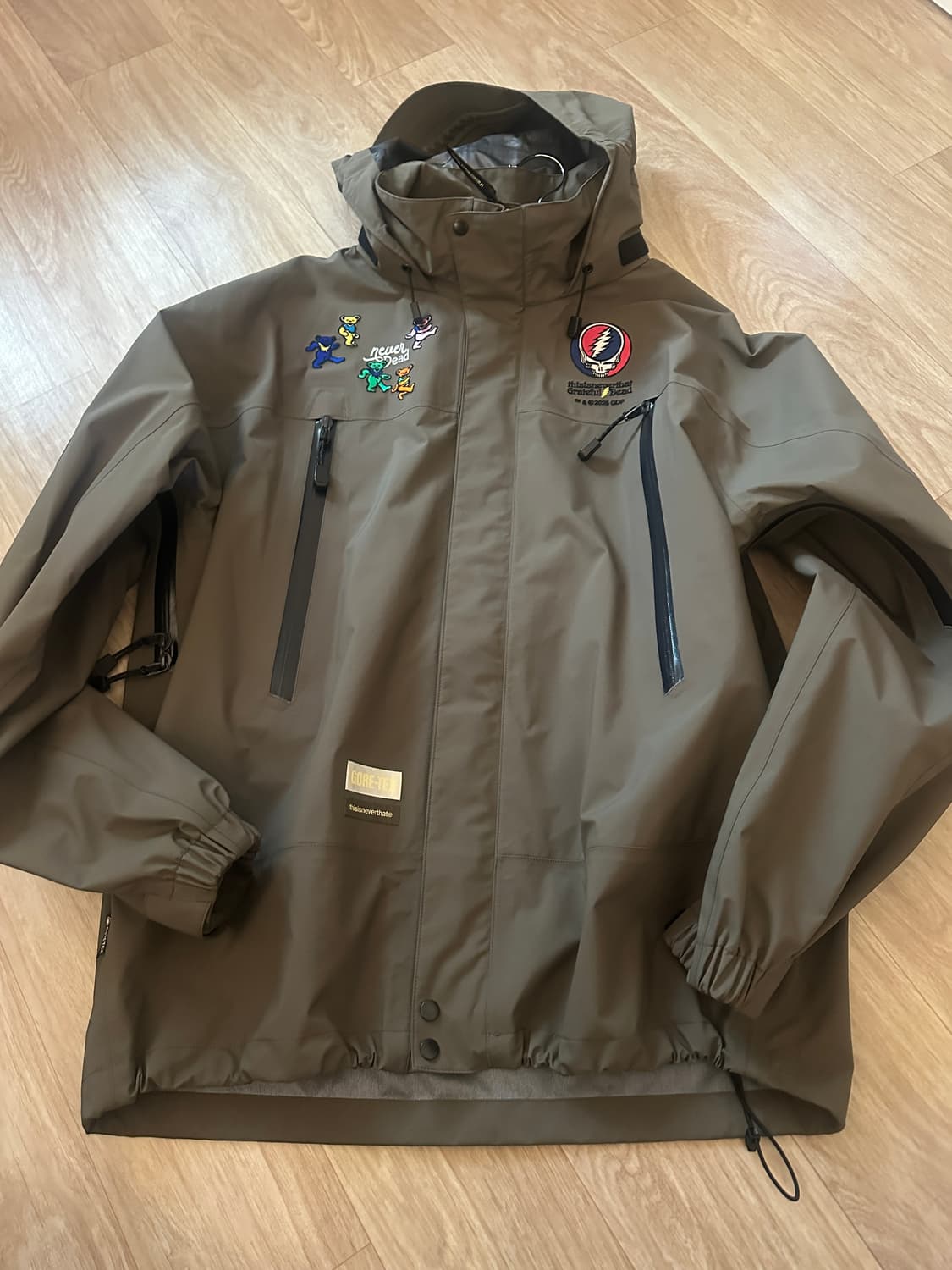 디스이즈네버댓 그레이트풀데드 고어텍스 3l 자켓 상품이미지1