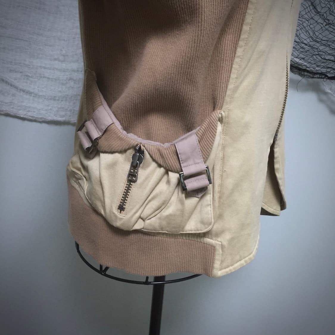 PINORE relax zipper detail JACKET 상품이미지7