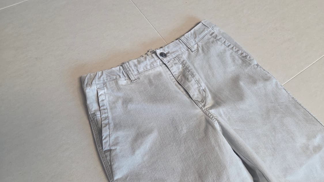 Series 시리즈 릴렉스드 크림 루나다잉 데님 팬츠 상품이미지4