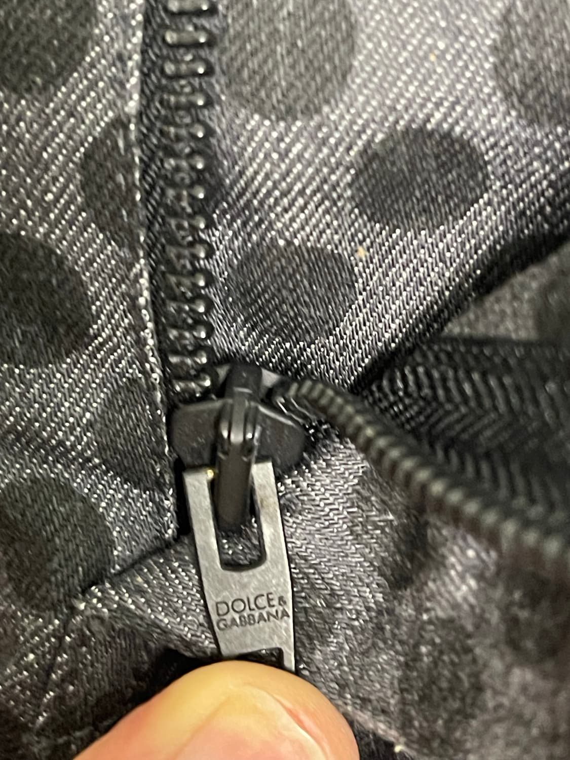 D&G  도트패턴 그레이 strech 14 데님 청바지 46(30) 상품이미지8