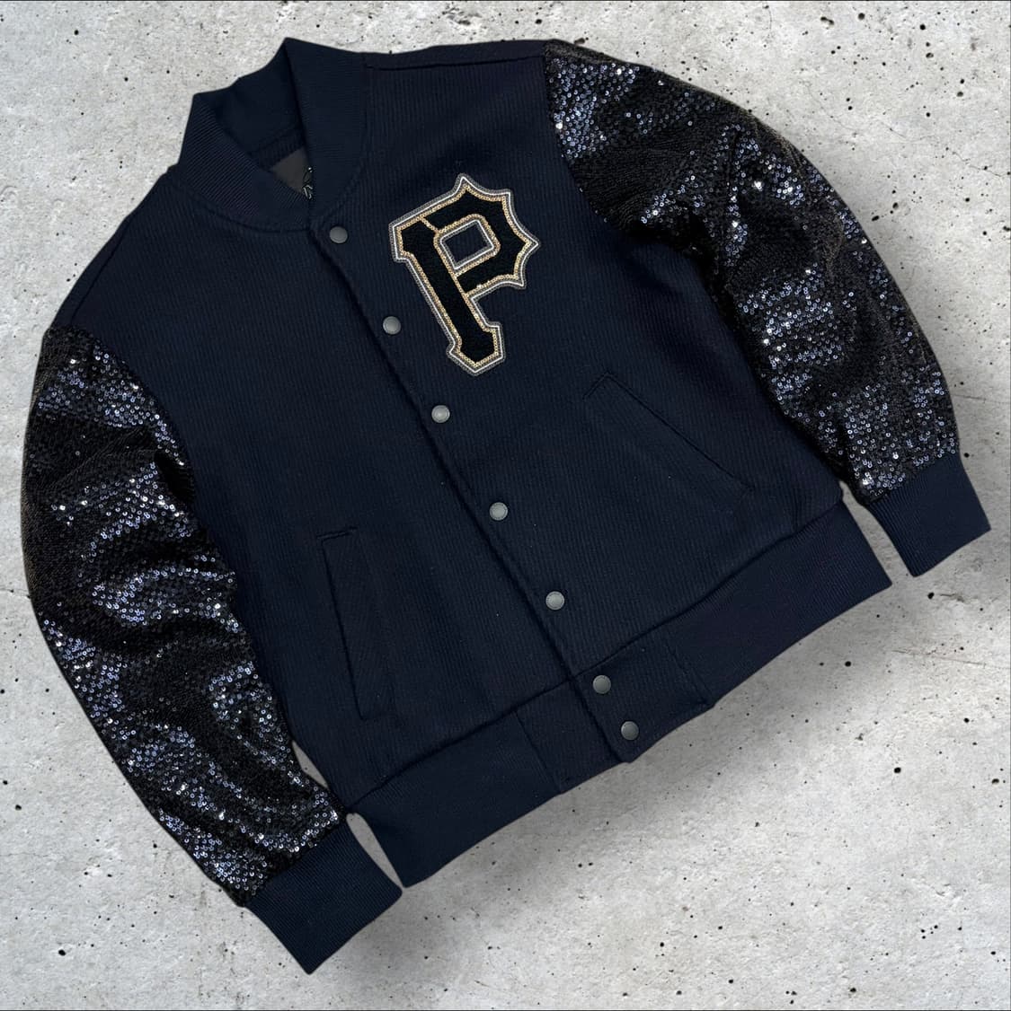 [90] MLB 피츠버그 파이어리츠 스팽글 야구 점퍼 C220 상품이미지2