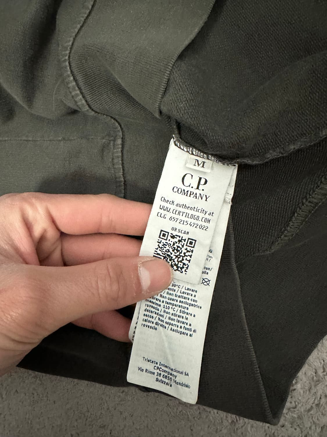 씨피컴퍼니 롱슬리브 M(90-95) 정품 상품이미지6