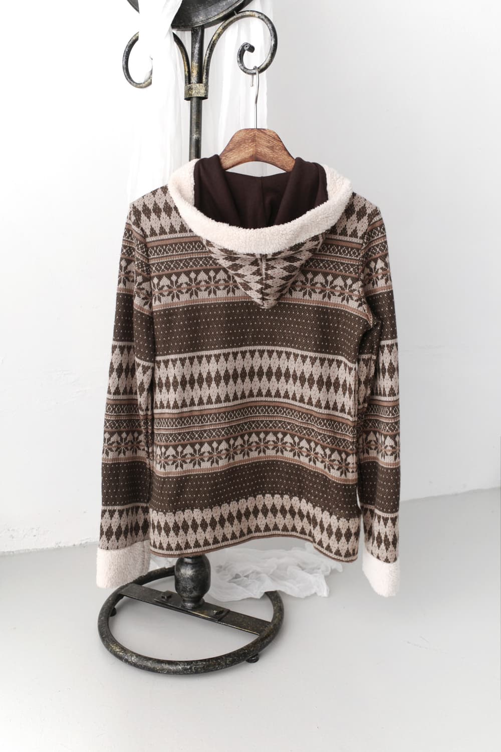 nordic hood zip-up  상품이미지2