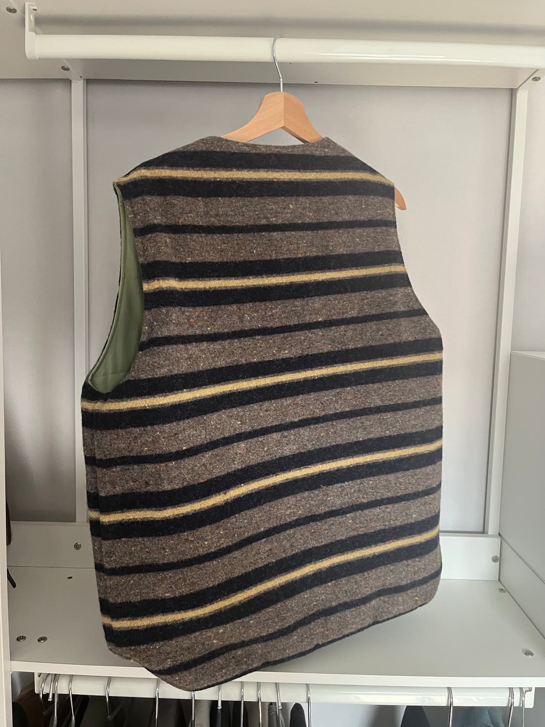 카키스 리버서블 캠프 베스트 모스 상품이미지5