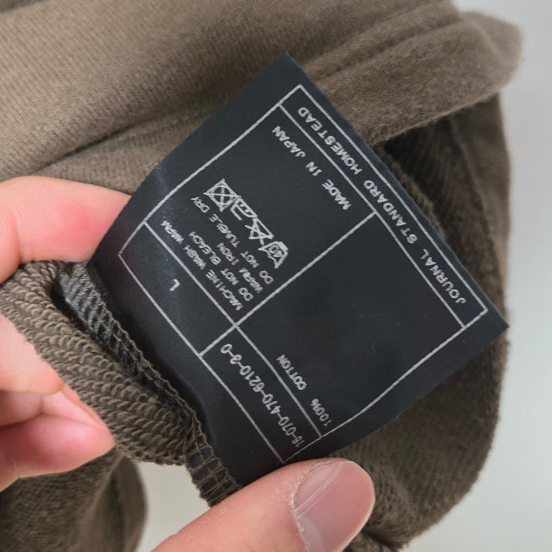 저널스탠다드 JS homestead 스웻 티셔츠 / 남성 티셔츠/ 남성  상품이미지4