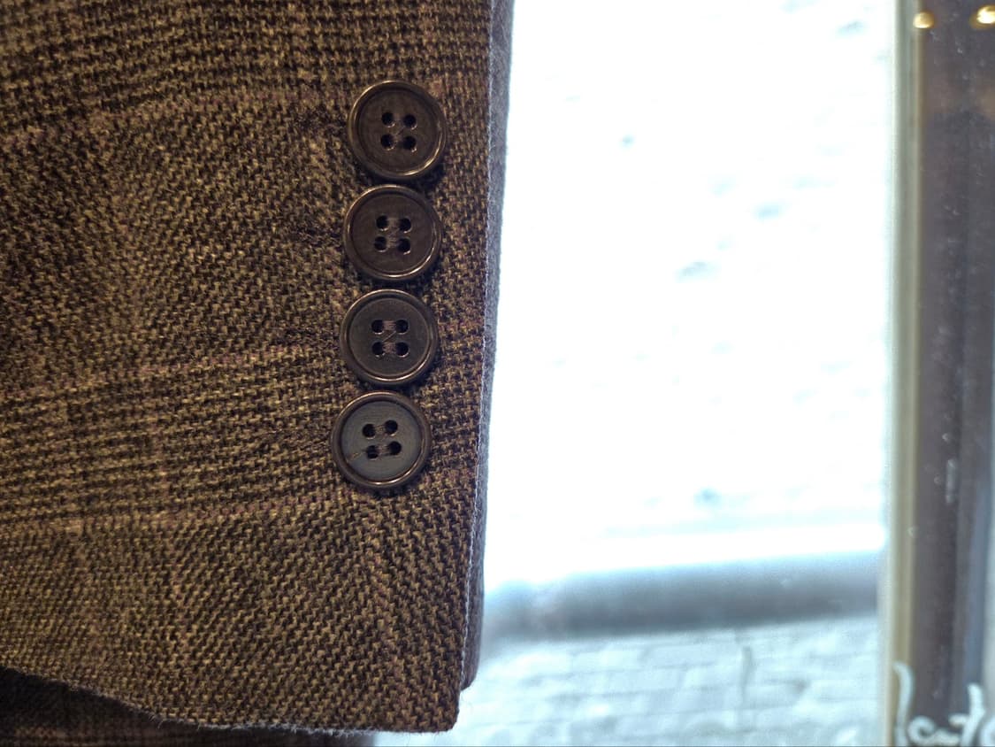 영국 비스포크 움베르토 마시 플란넬자켓  상품이미지5