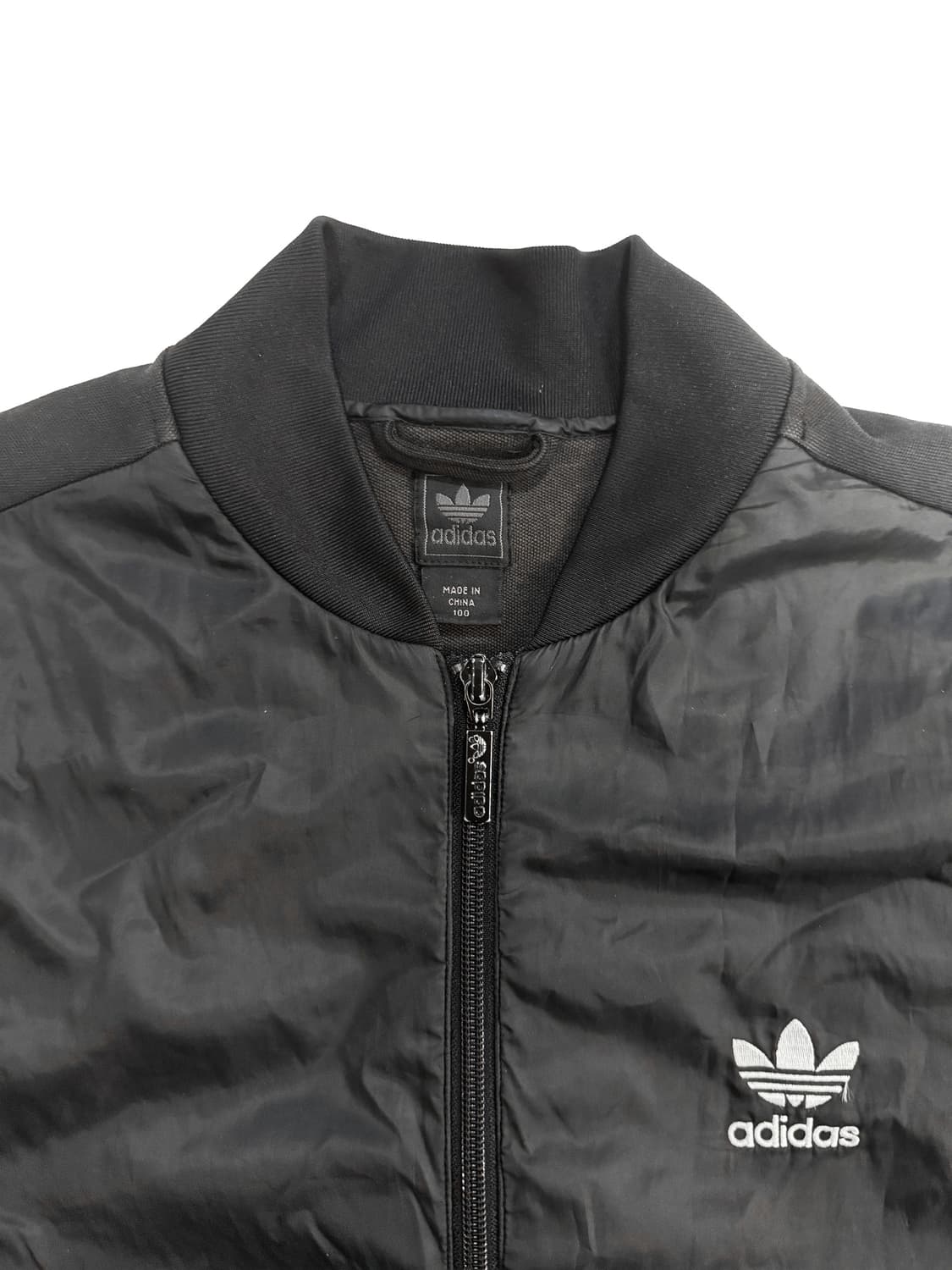 아디다스 오리지널스 트레포일 나일론 믹스 트랙탑 블랙 M 상품이미지2