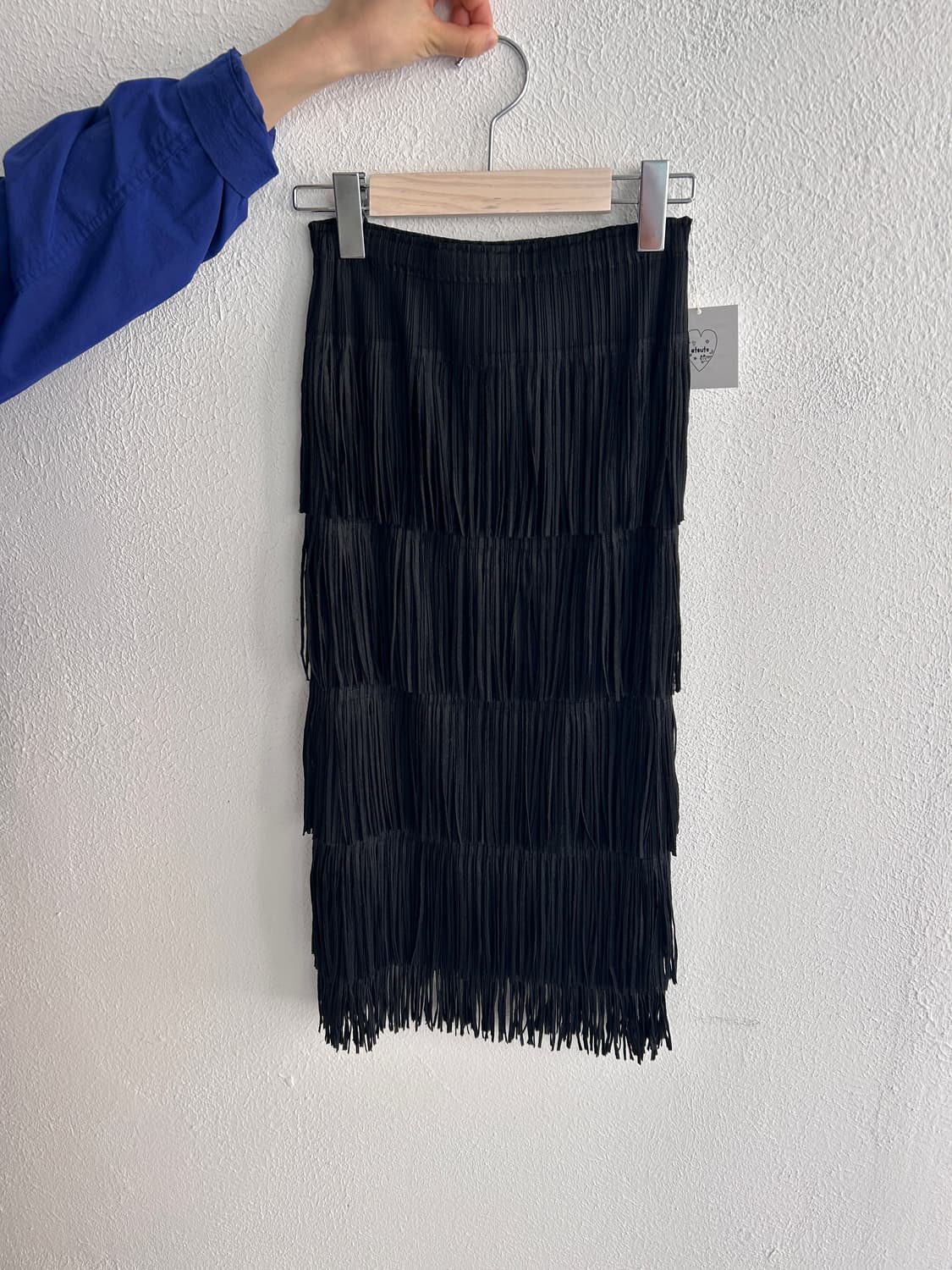 Pleats Please fringe detail skirt 상품이미지2