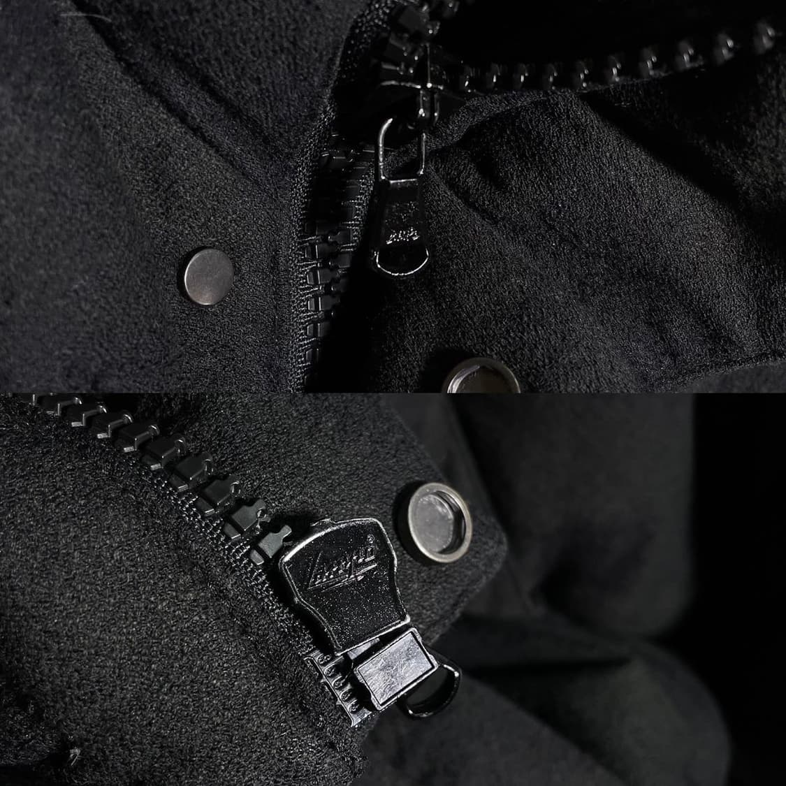 솔리드 옴므 우영미 블랙와치 타탄체크 구스다운 패딩 상품이미지5