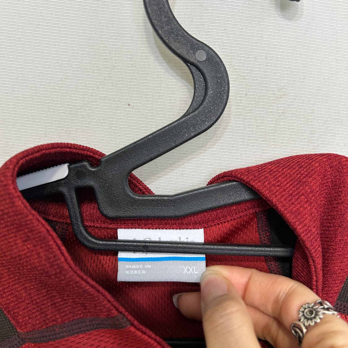 컬럼비아 남성 반집업 티셔츠 110 상품이미지2