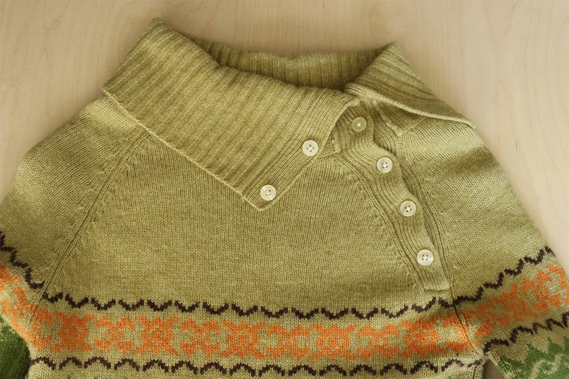 빈티지 하이넥 니트  상품이미지4