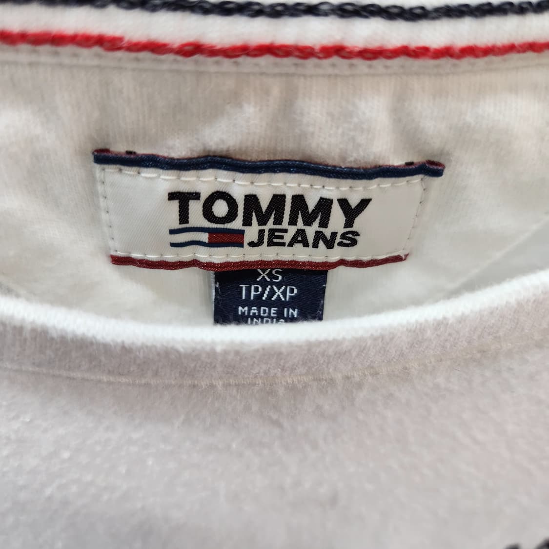 타미진스 로고자수 반팔티 XS(M) 상품이미지5