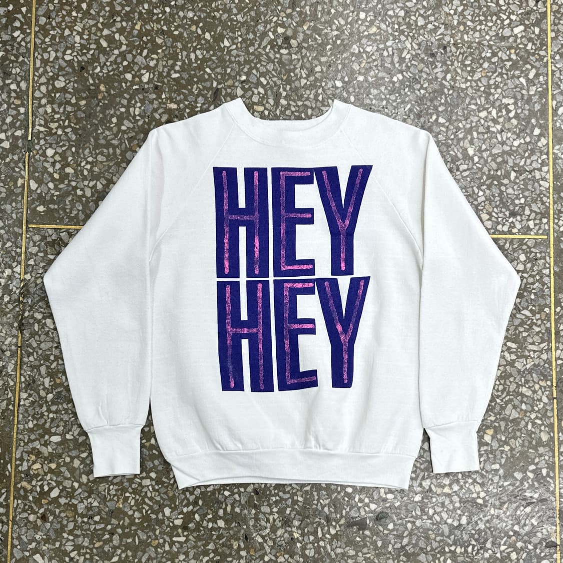 90s USA FOTL HEY HEY 빈티지 스웻셔츠 M 상품이미지1