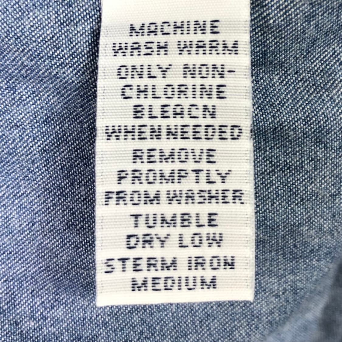 100 폴로 데님 셔츠 상품이미지4