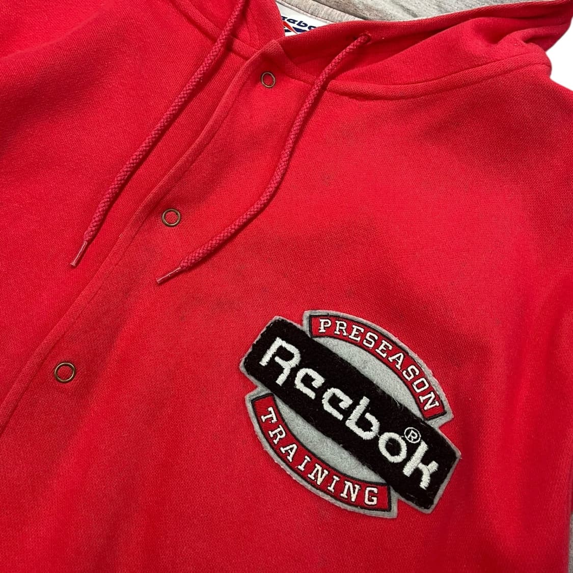 80s 리복 올드스쿨 스웻 베이스볼 점퍼 상품이미지4