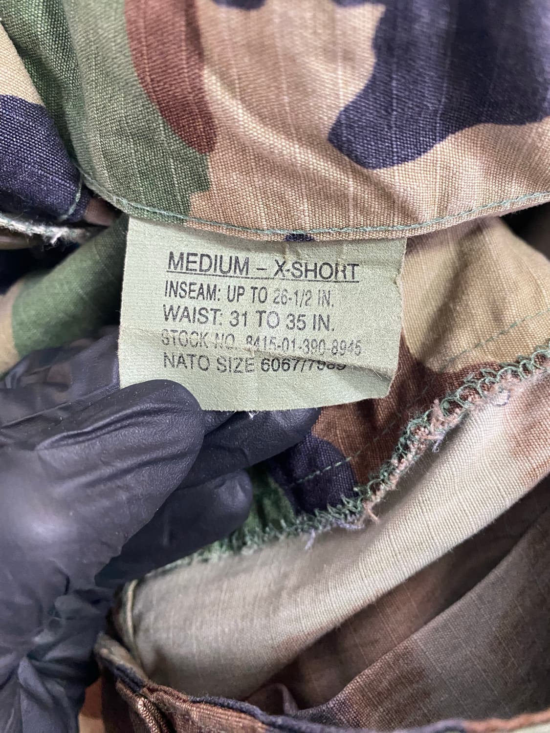 미군 우드랜드 카모 bdu 셋업 상품이미지6