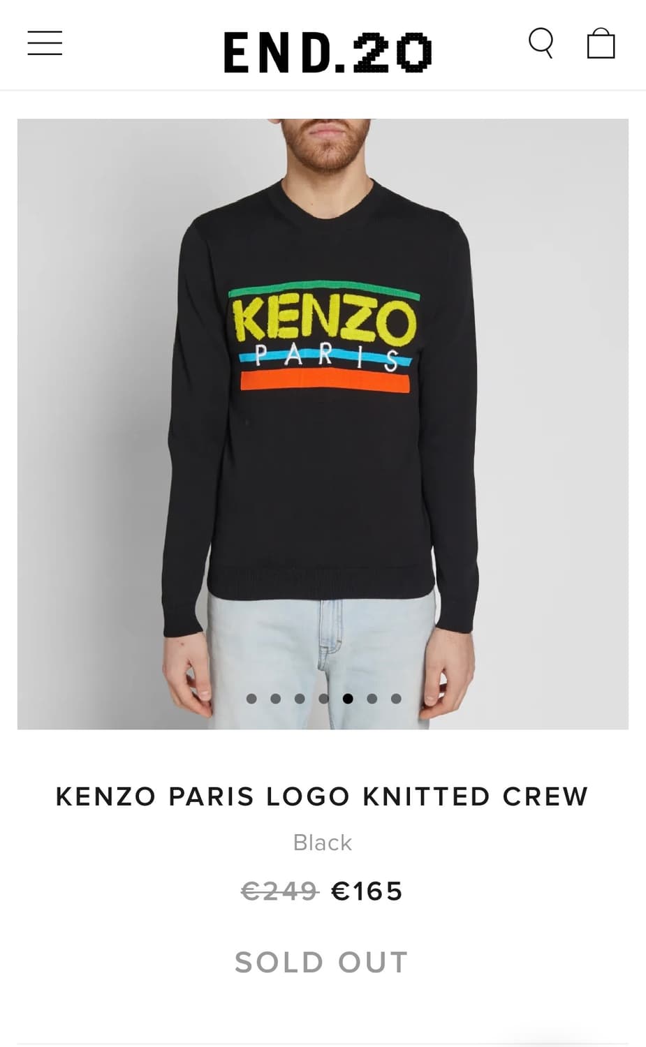 KENZO PARIS LOGO KNITTED CREW 상품이미지9