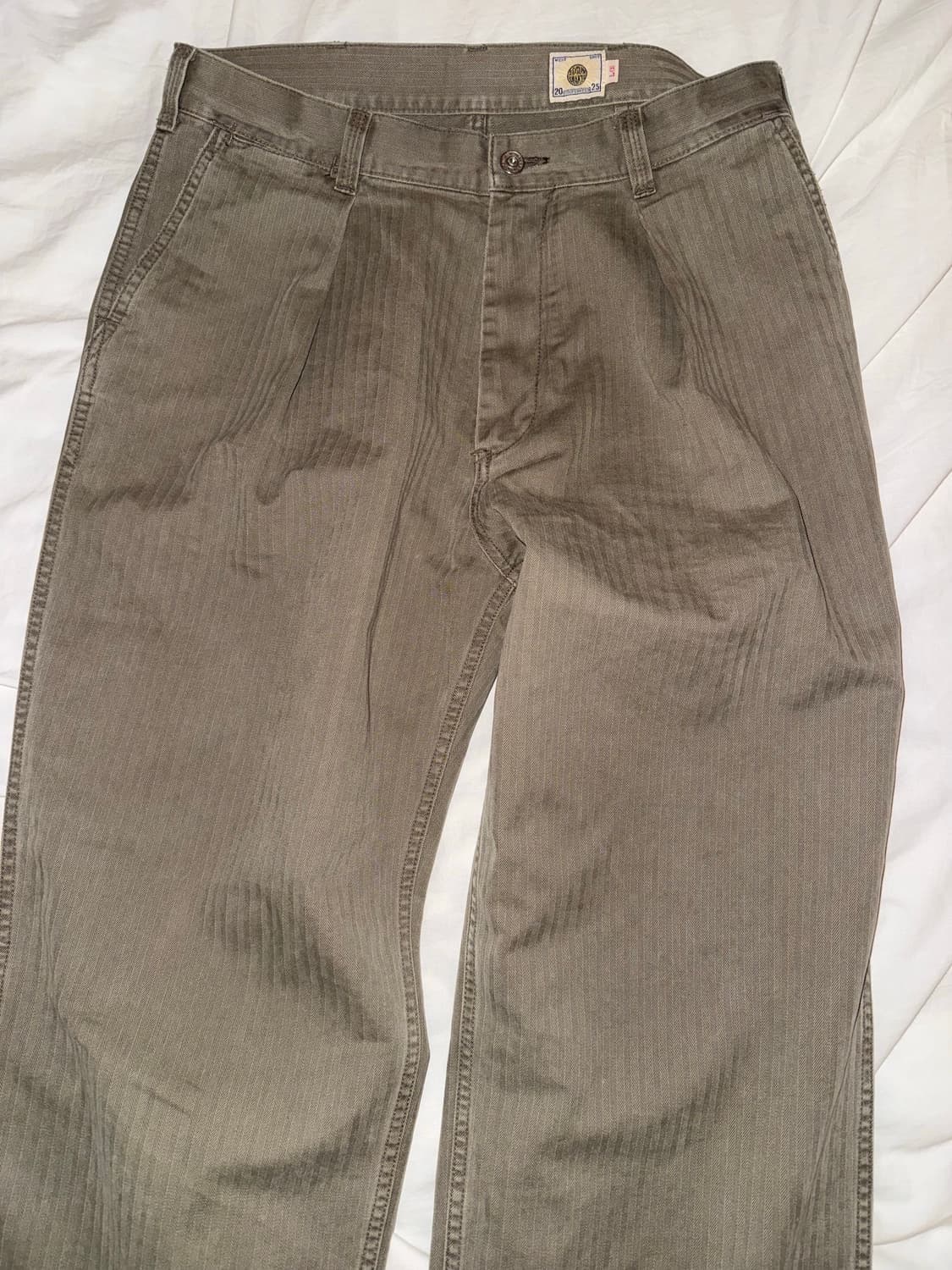 Adsum x khakis hbt baker pants olive L 상품이미지4