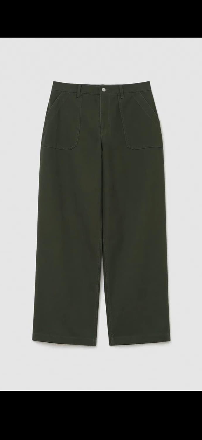 유니폼브릿지 cotton fatigue pants wide fit 상품이미지1