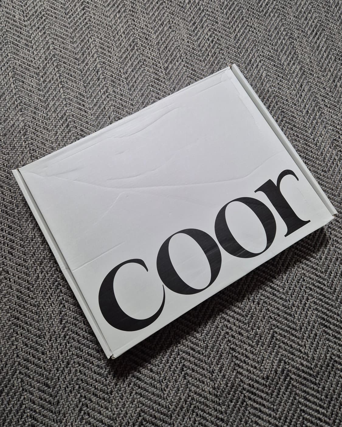 쿠어 탑필 울라운드 니트 M 웜샌드 상품이미지6