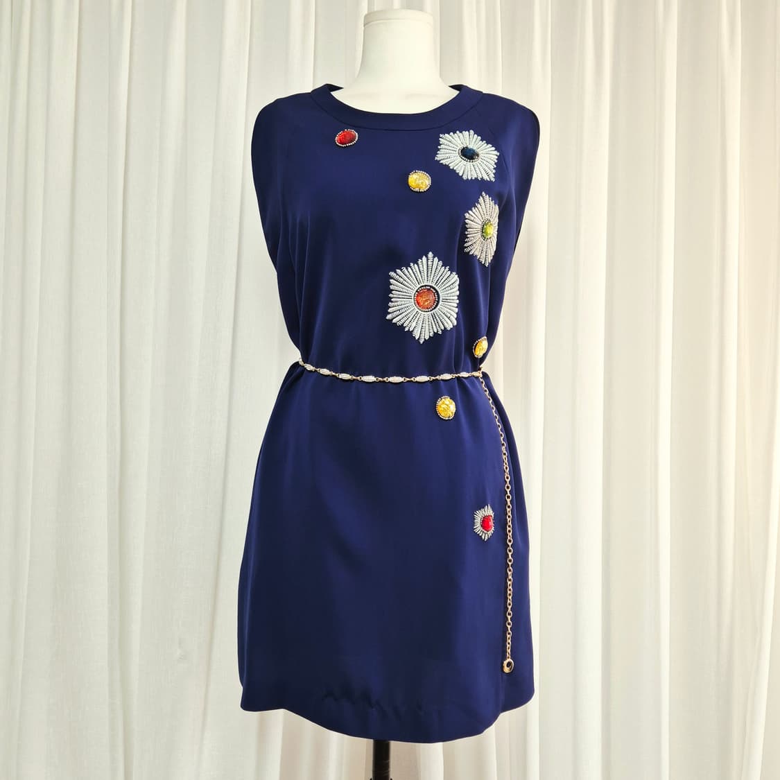 오즈세컨 어깨트임 드레스 원피스 (55-66) 정가45만8천/택달린새상품 상품이미지1