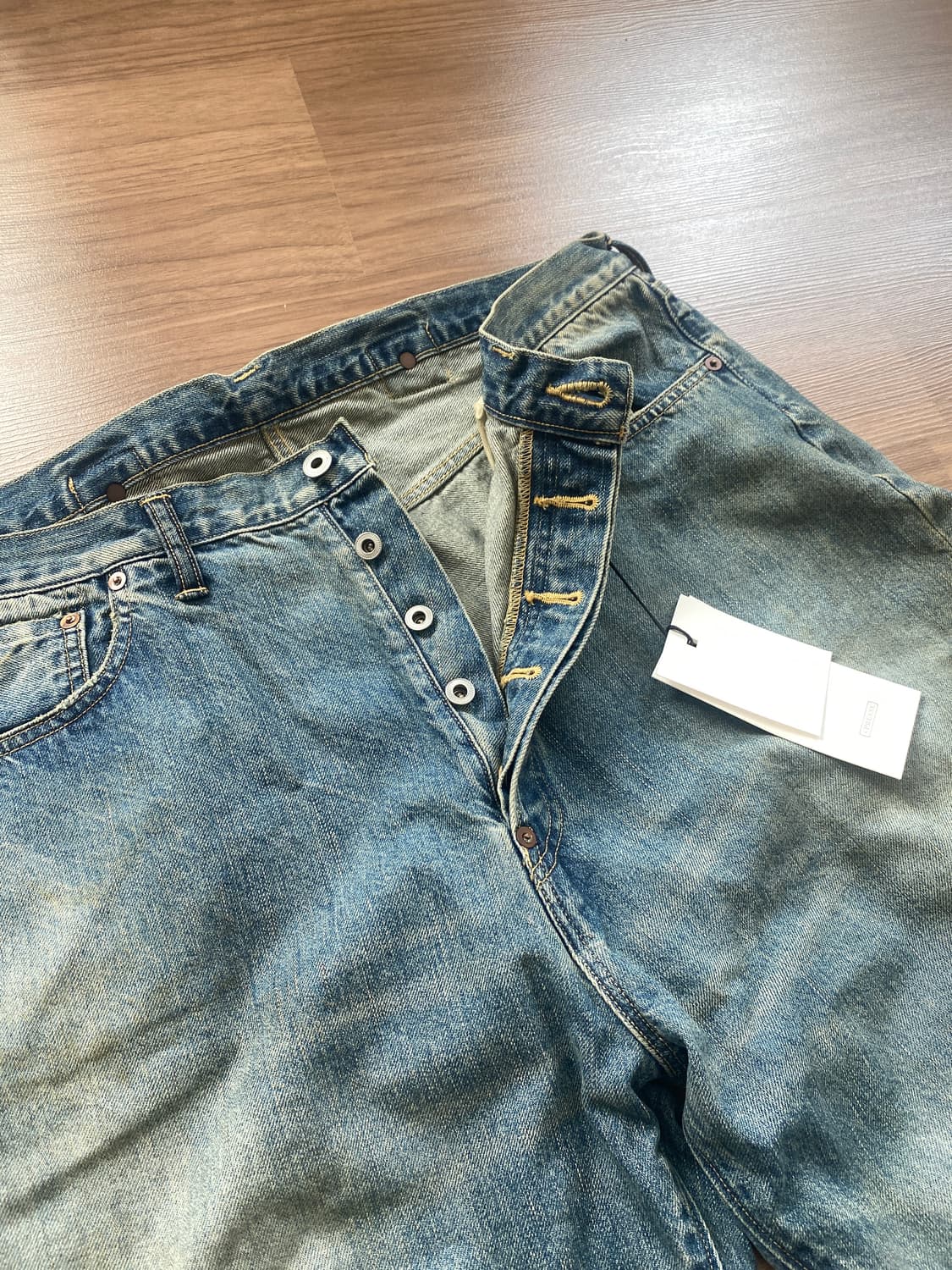 [36/32] (새상품) APRESSE 26SS No.37 데님 팬츠 상품이미지6