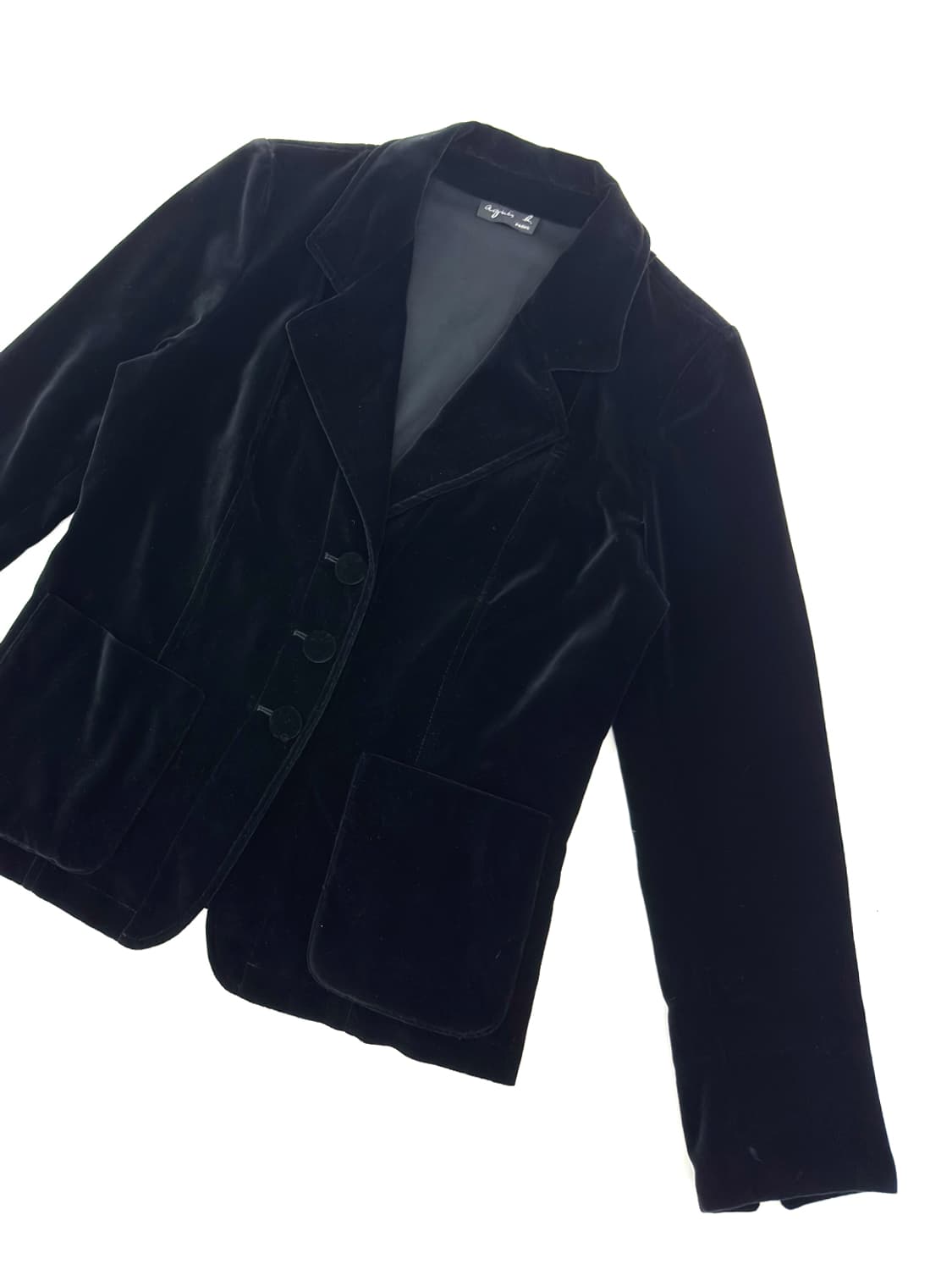 Agnès b. Paris Velvet Jacket/ 40 상품이미지3