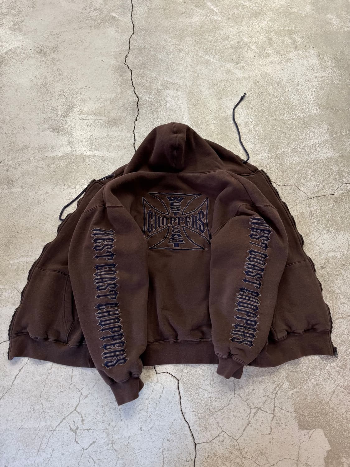 00s 웨스트 코스트 차퍼스 서멀 후디 상품이미지8