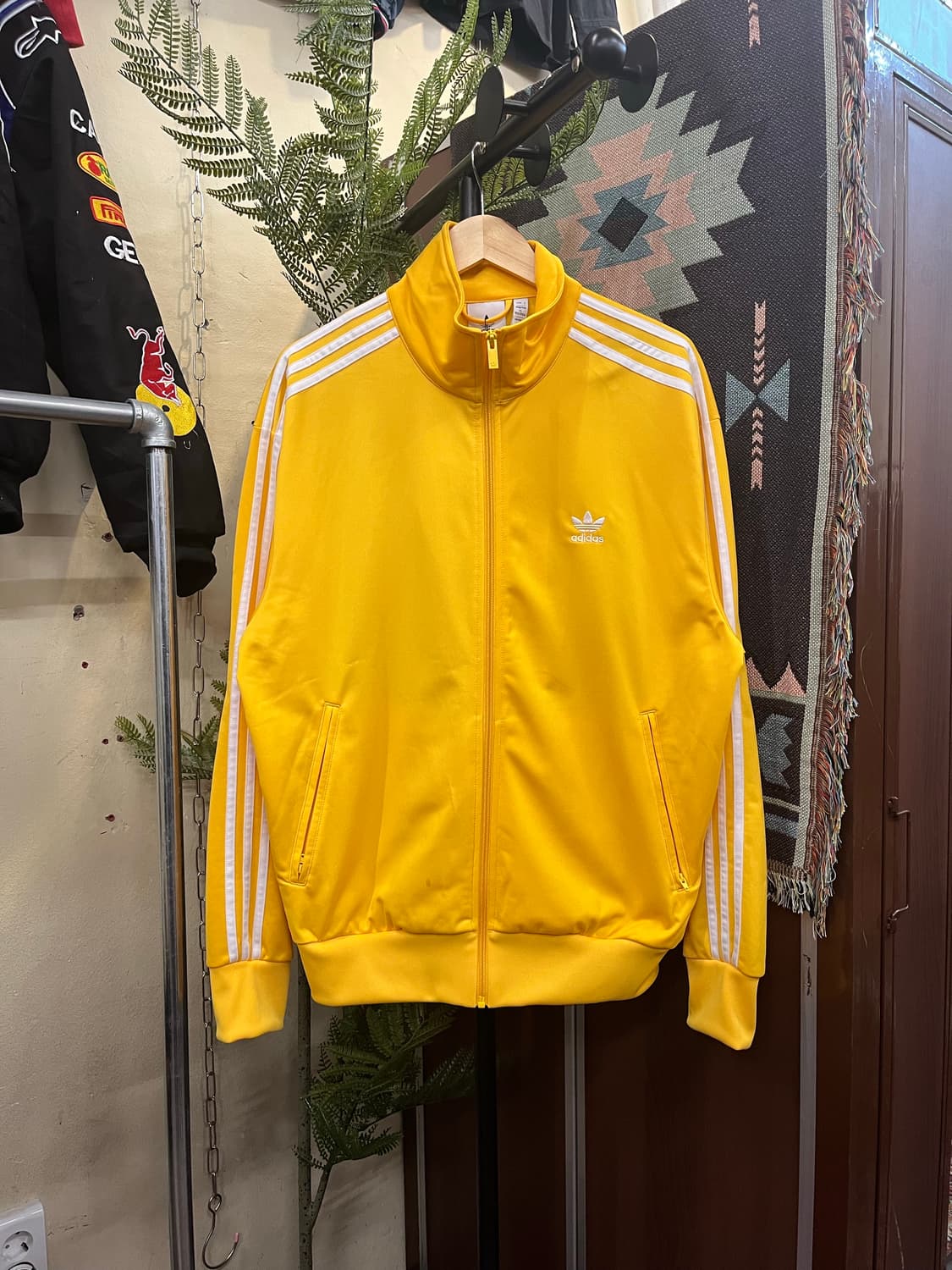 아디다스 아디컬러 클래식 파이어버드 트랙탑 져지 옐로우 #csz723 상품이미지1