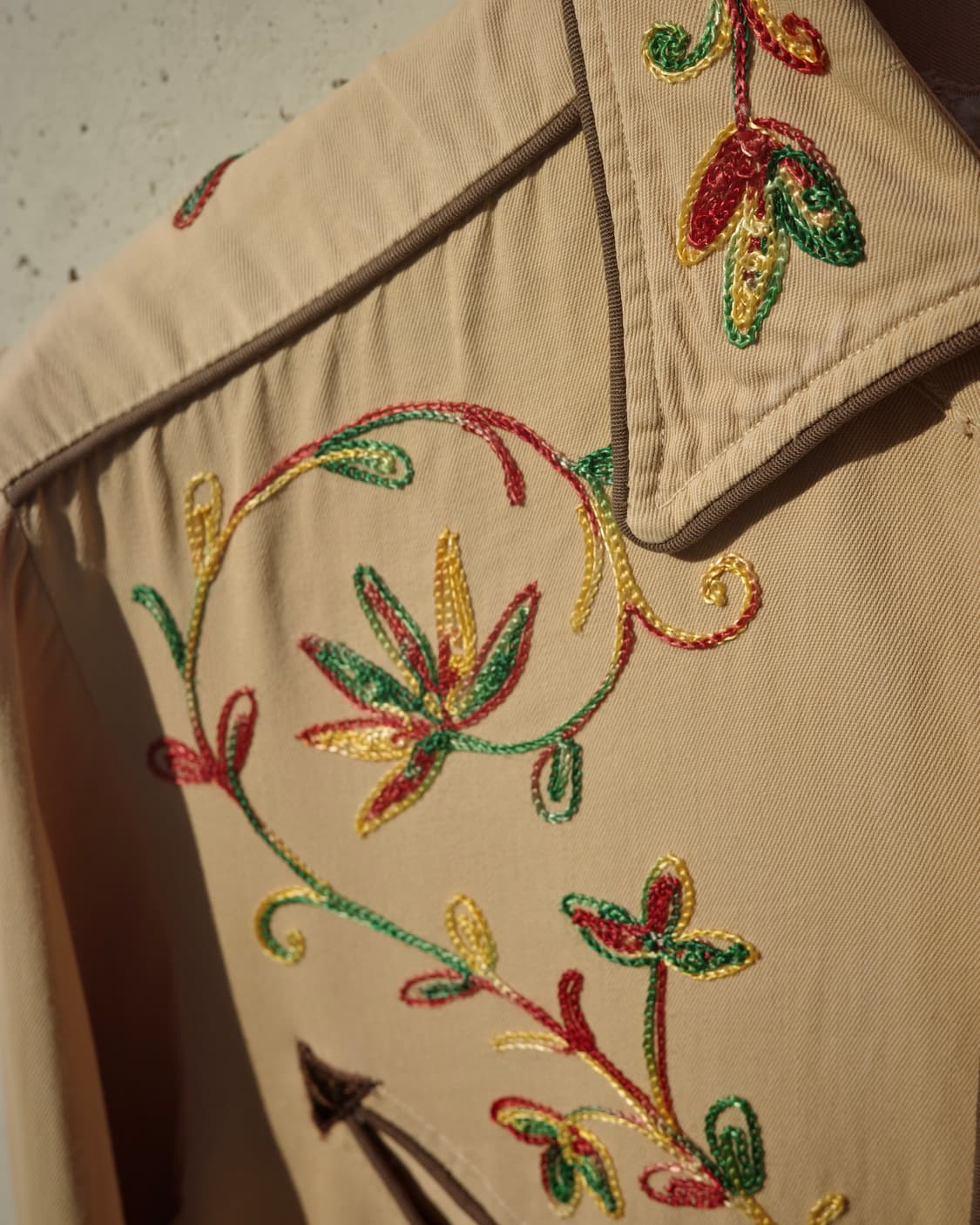 50s California Ranchwear 개버딘 웨스턴 셔츠 상품이미지3