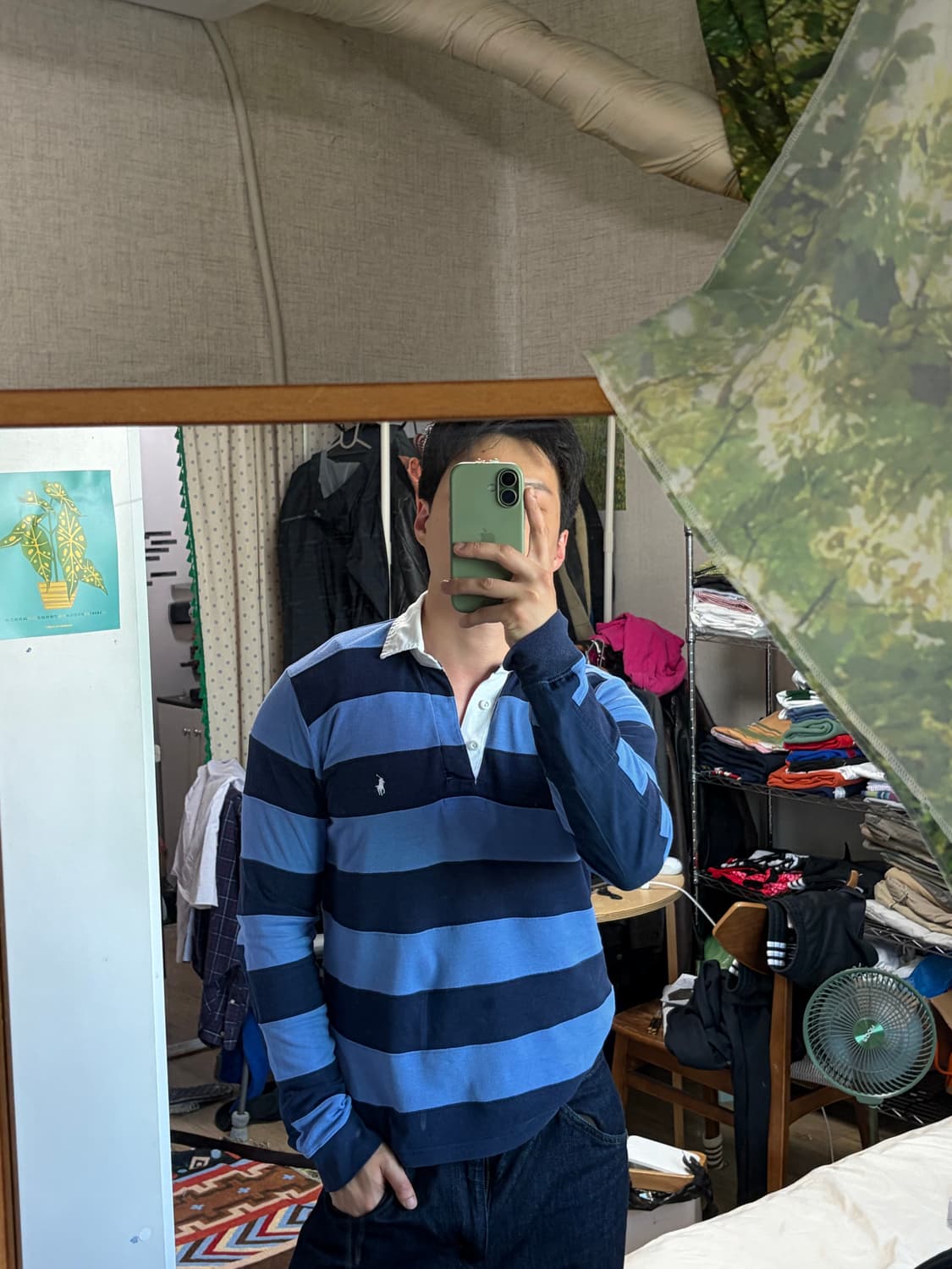 폴로 랄프로렌 스포츠 스트라이프 럭비티 럭비 티셔츠 상품이미지9
