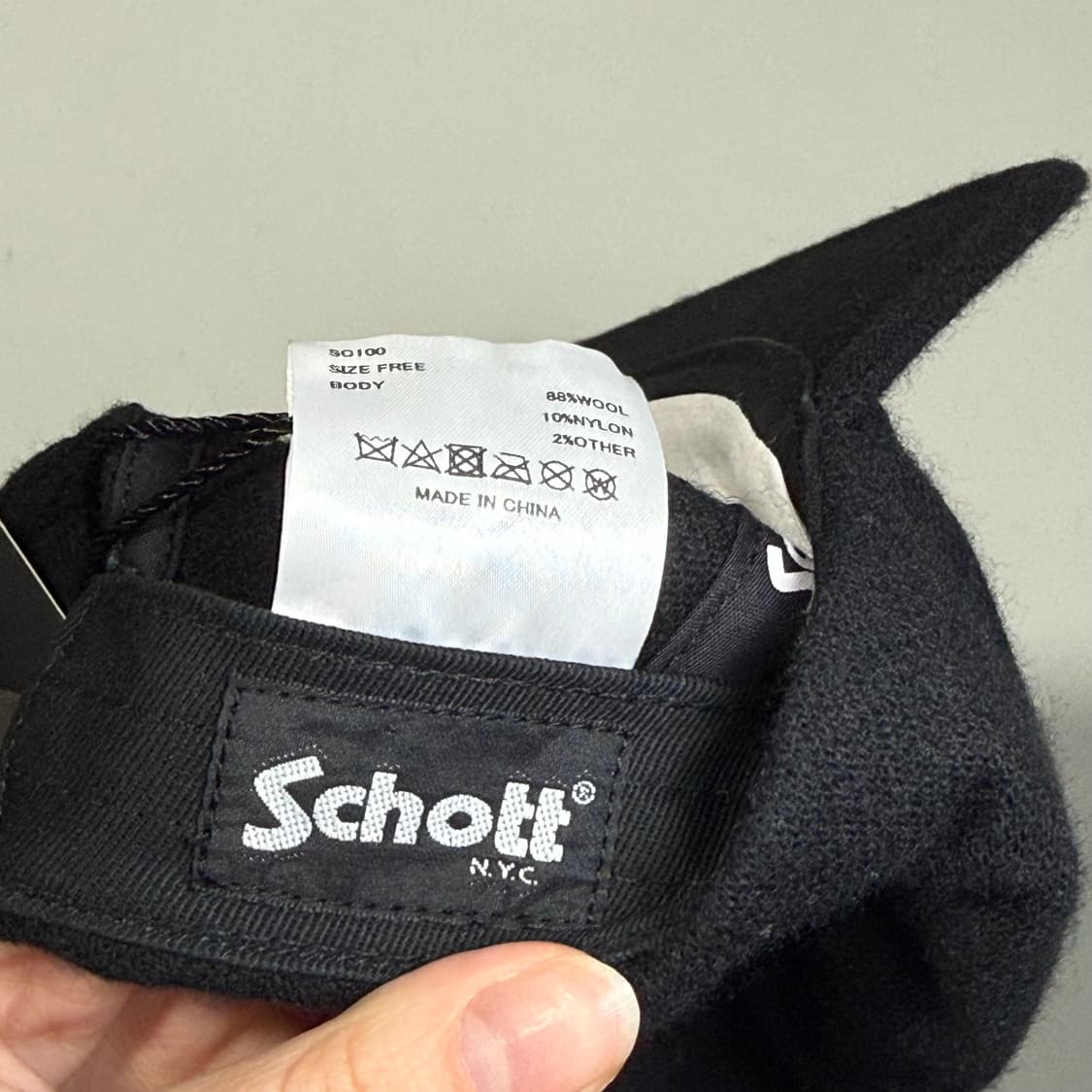 Schott 플란넬 6P 캡 상품이미지6