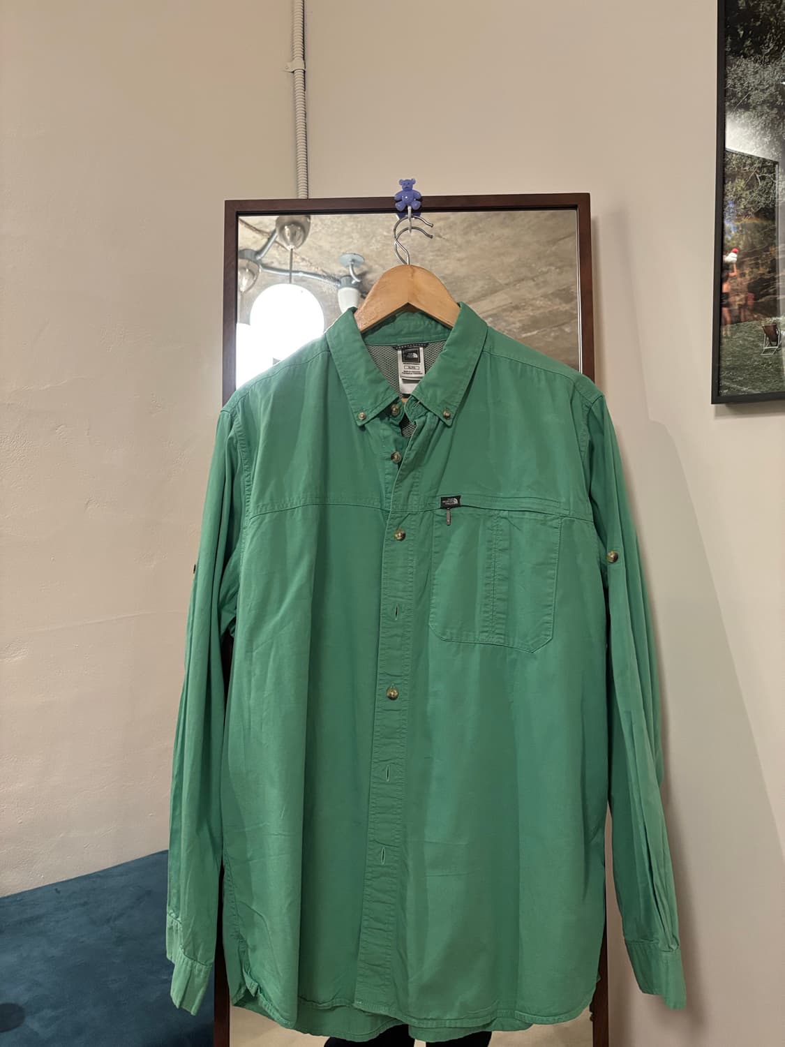 노스페이스 그린 긴팔 셔츠 상품이미지6