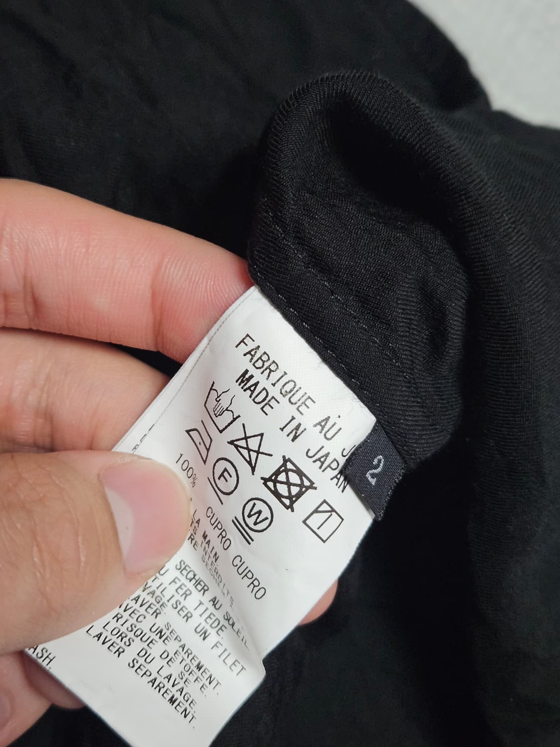 요지 야마모토 디테일 카라셔츠 상품이미지9