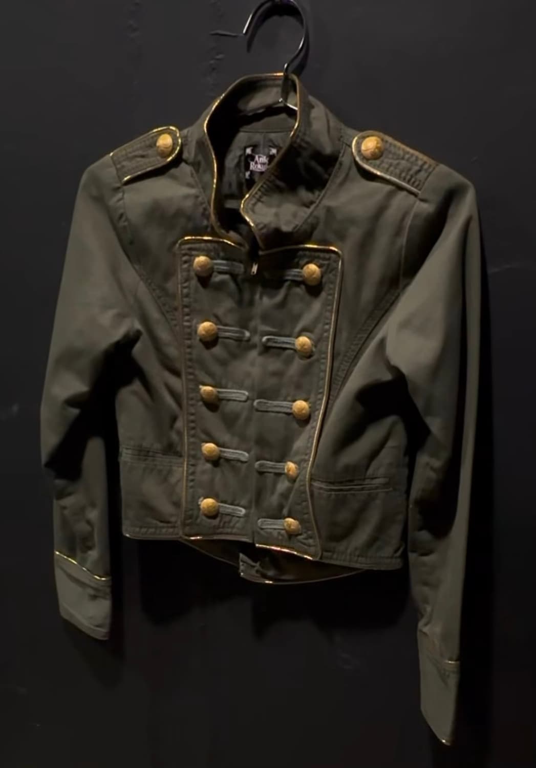나폴레옹 카키 자켓 갸루y2k 상품이미지1
