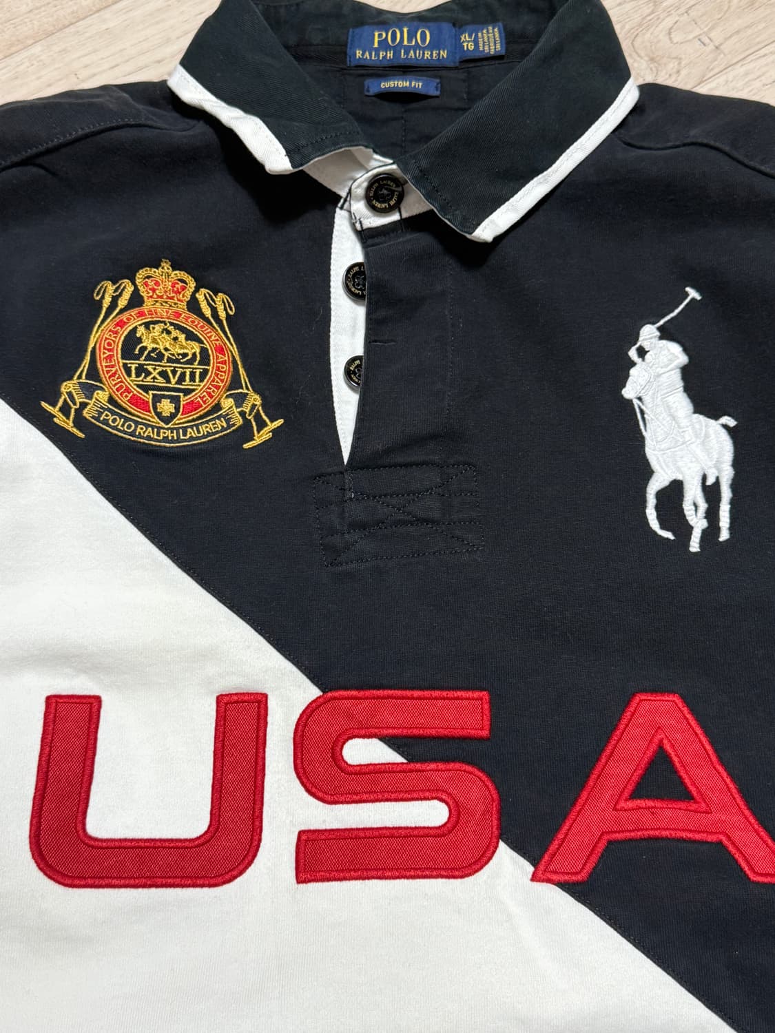 폴로 랄프 로렌 USA 빅 포니 럭비 셔츠 상품이미지3