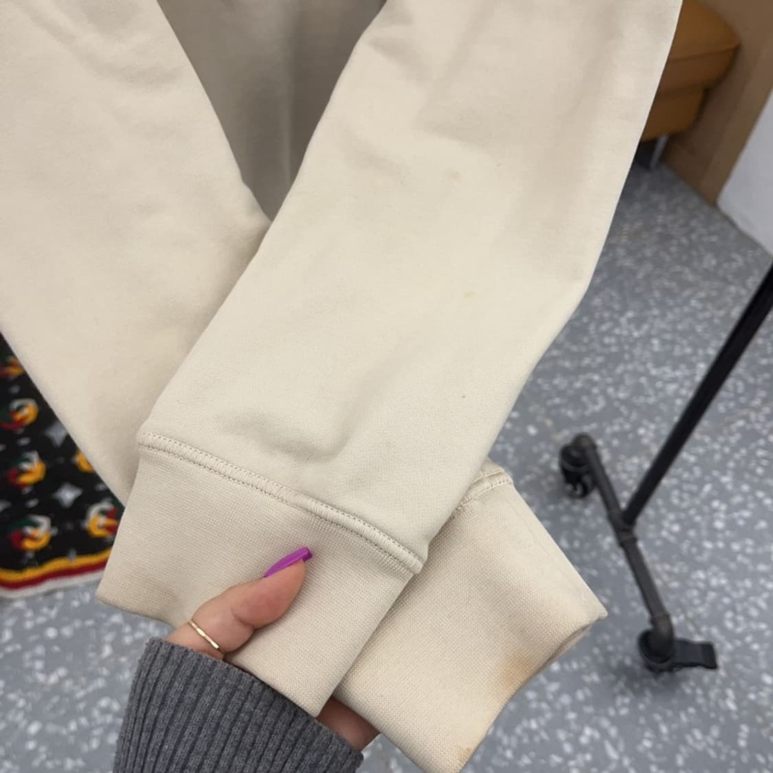 스톤아일랜드 캐주얼 와펜 맨투맨 스웻셔츠 XXL C06779 상품이미지8