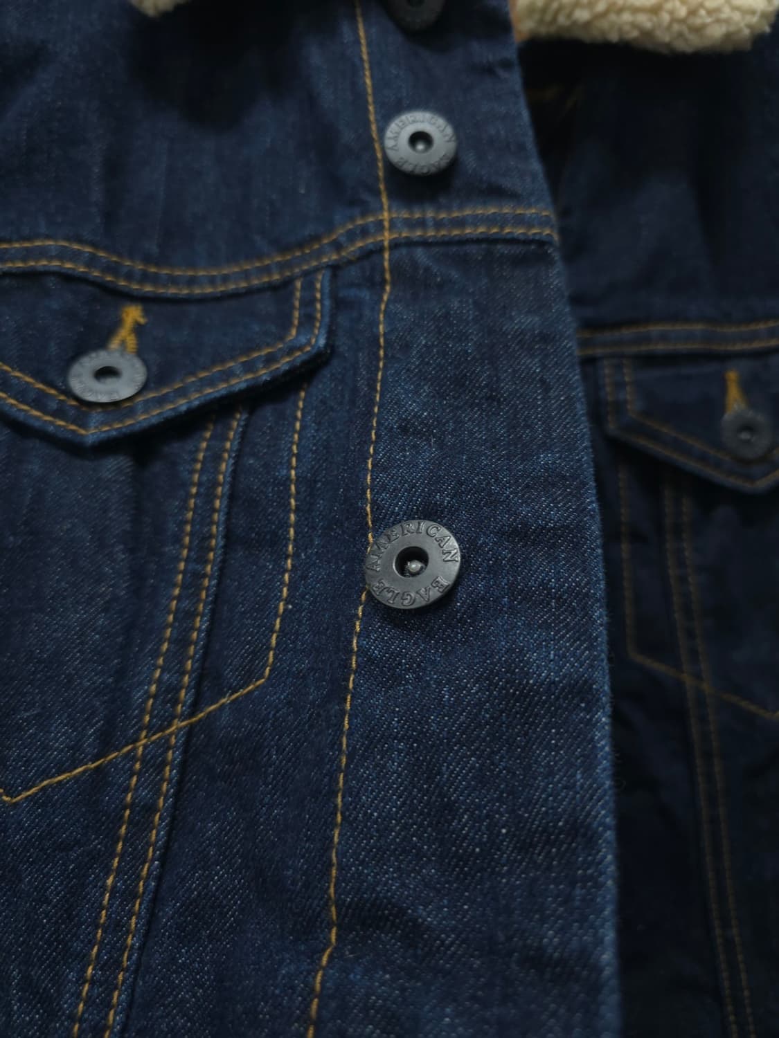 ​아메리칸 이글 여성 쉐르파 데님 자켓 (XS) 상품이미지7