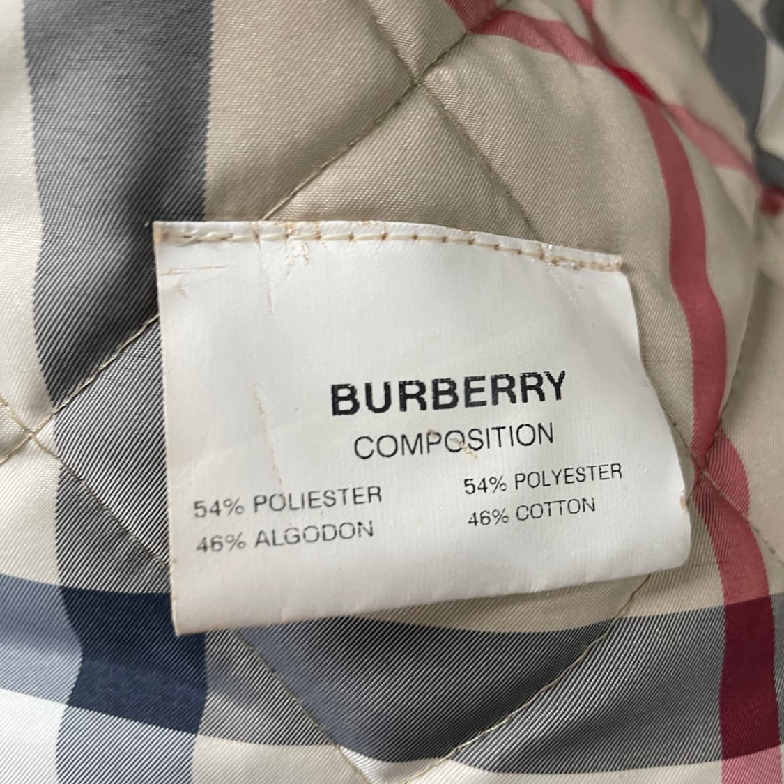 버버리 헌팅 자켓 베이지 M 상품이미지7
